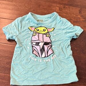 Little sleepies star wars shirt